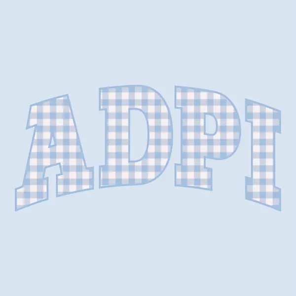 ADPi Gingham