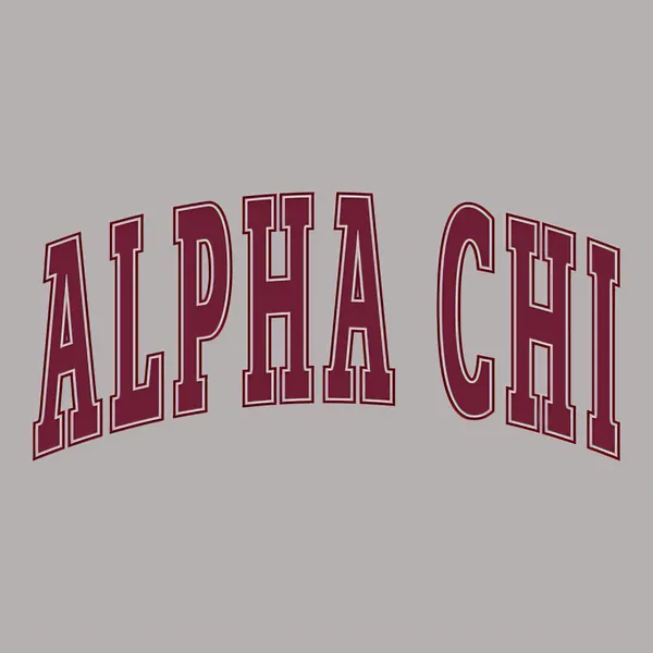 Alpha Chi Arch Maroon