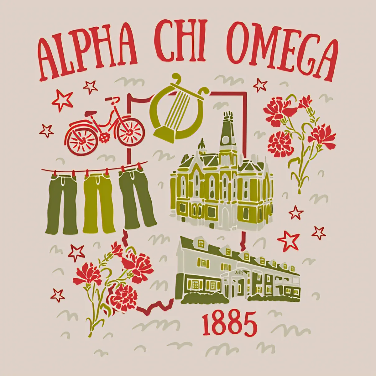 Alpha Chi Omega 1885, front
