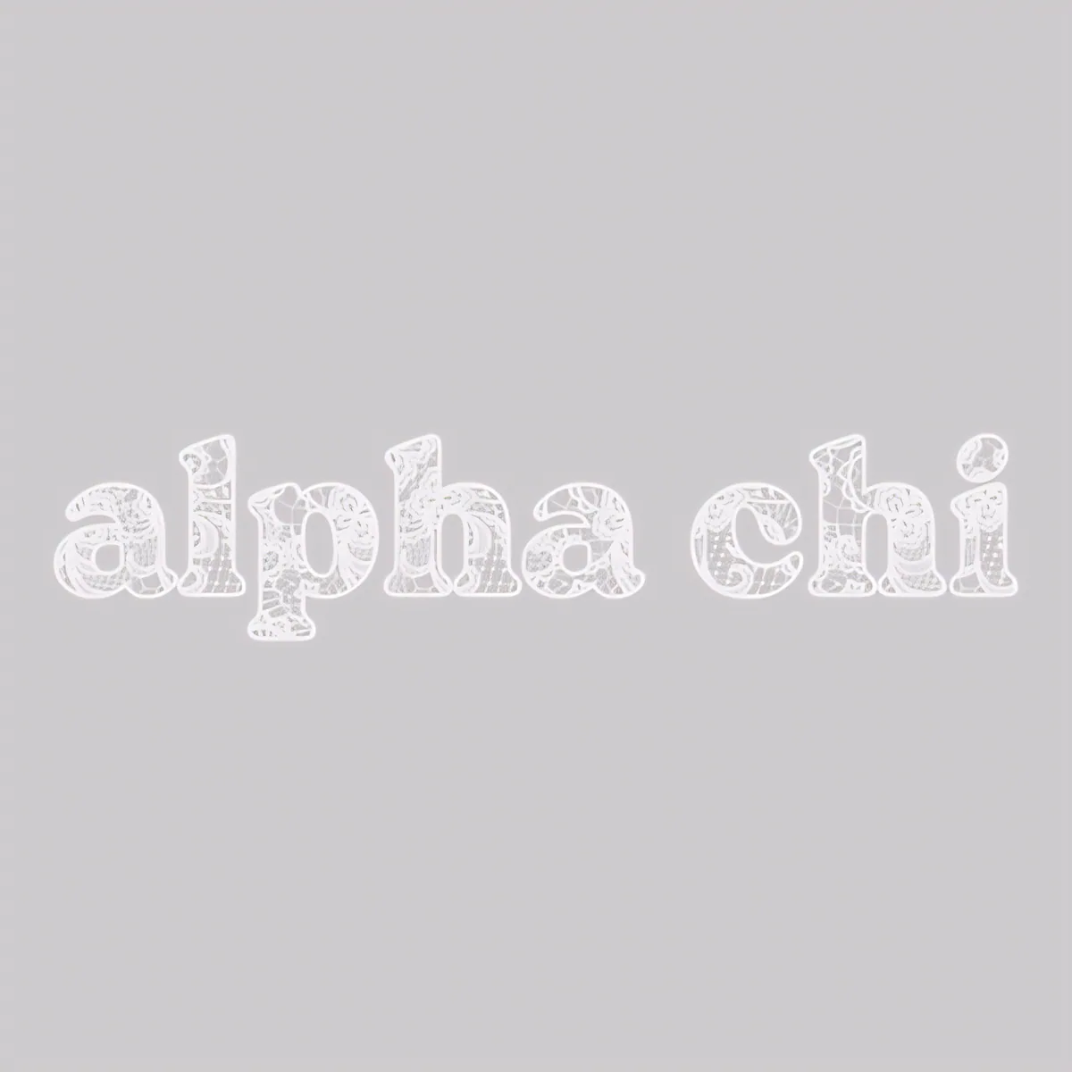Alpha Chi Outline, front