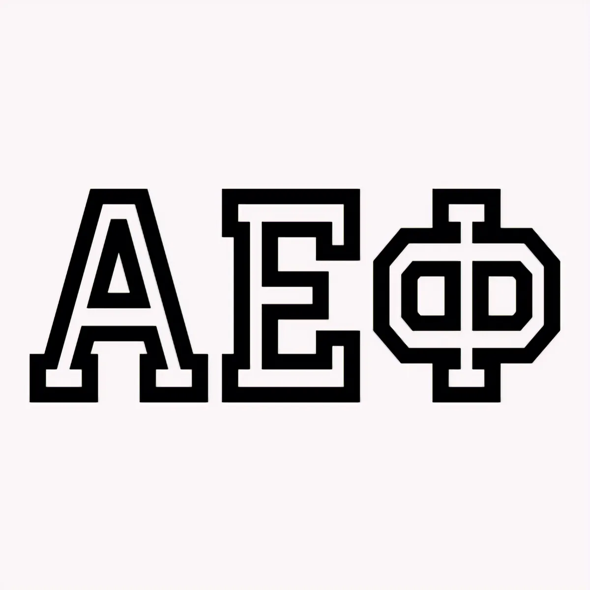 Alpha Epsilon Phi Block, front