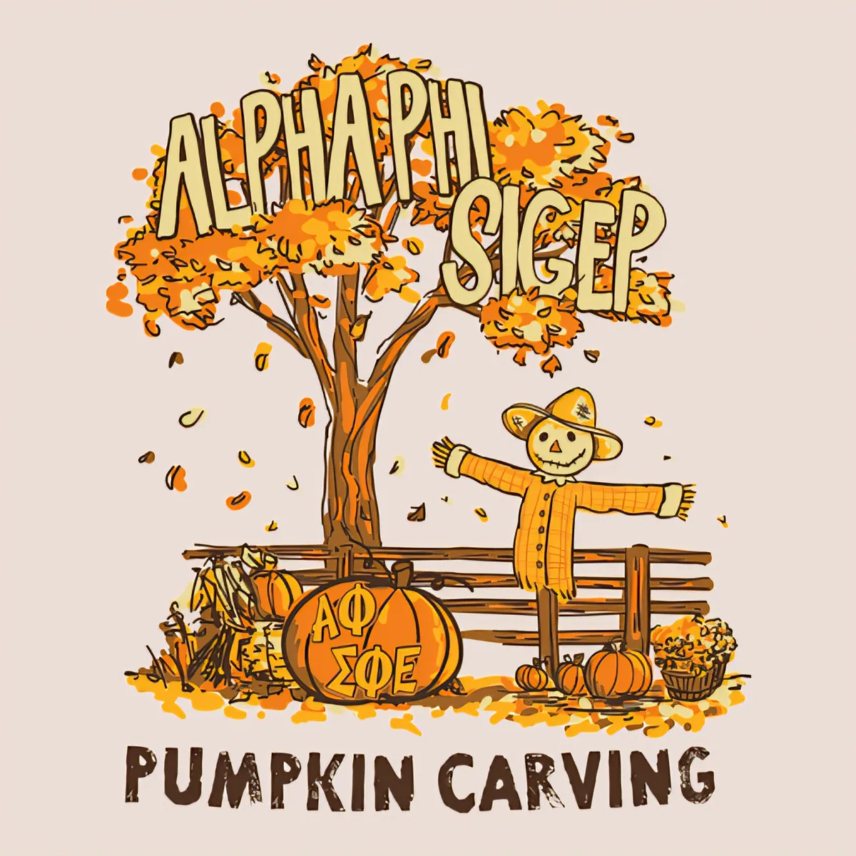 Alpha Phi SigEp Pumpkin Carving, back