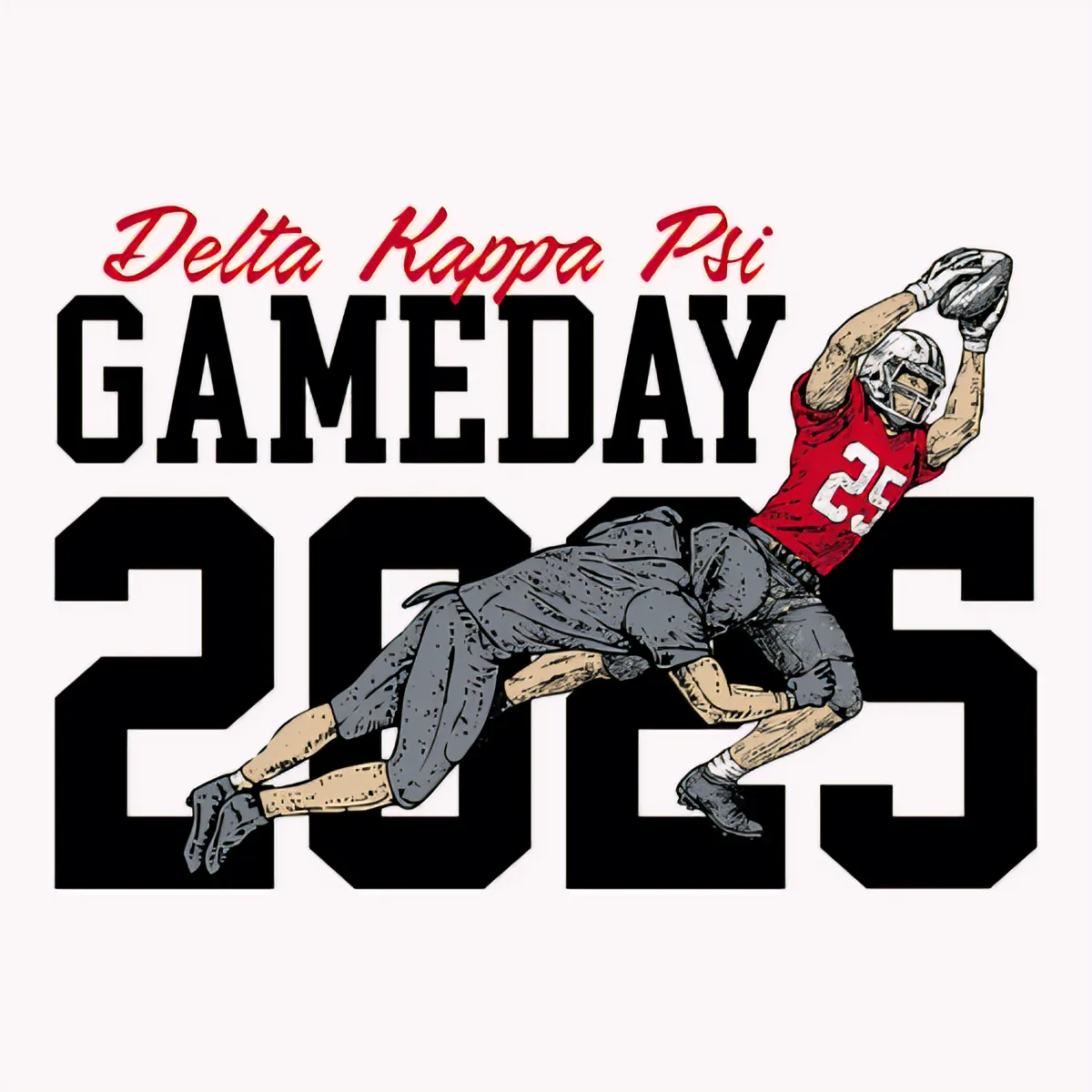 Delta Kappa Psi Gameday 2025, front