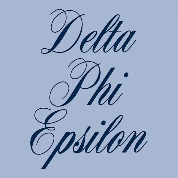 Delta Phi Epsilon Script