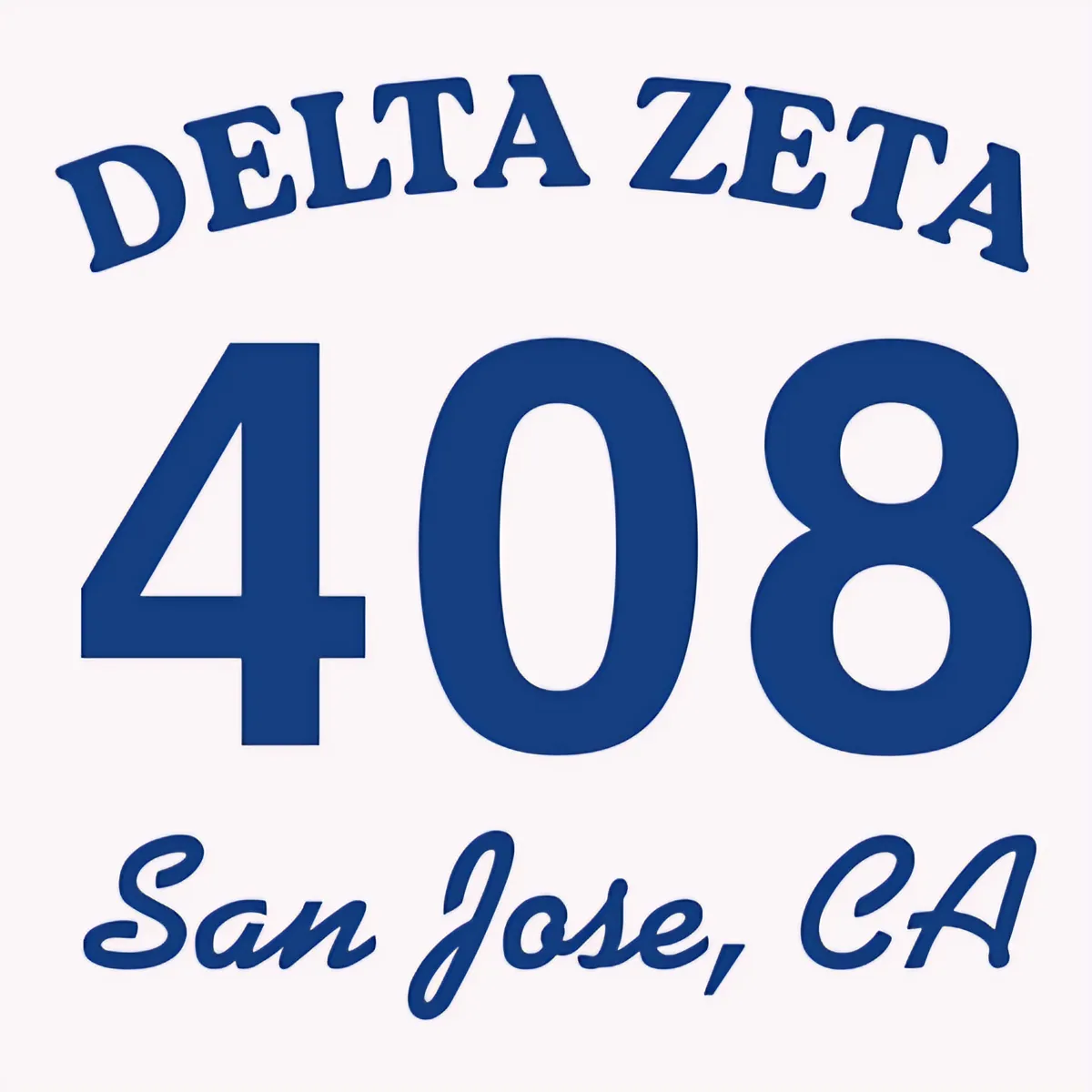 Delta Zeta 408 San Jose, front