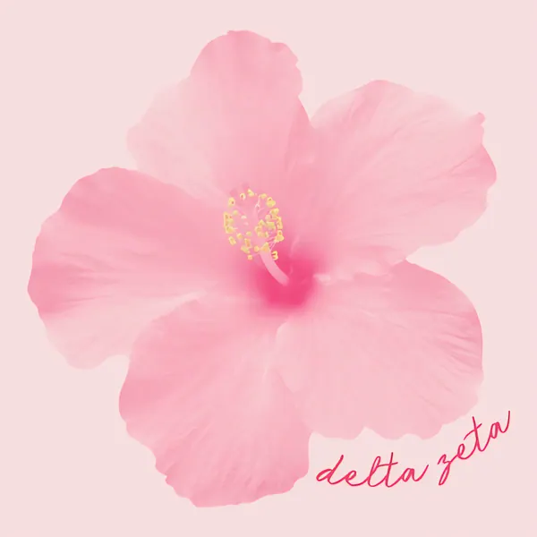 Delta Zeta Hibiscus