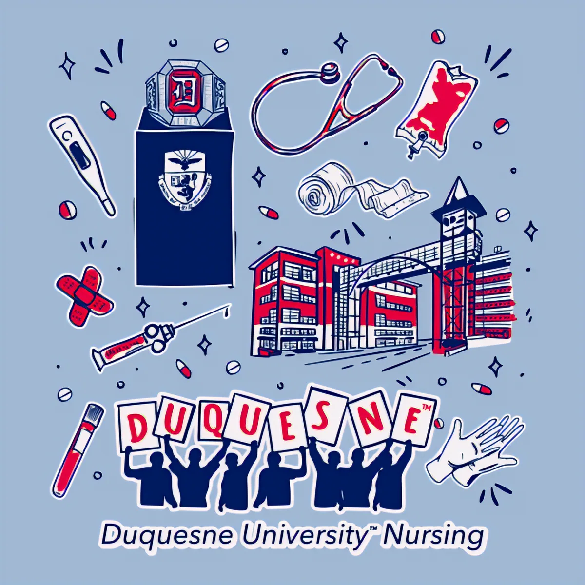 Duquesne University Nursing, front