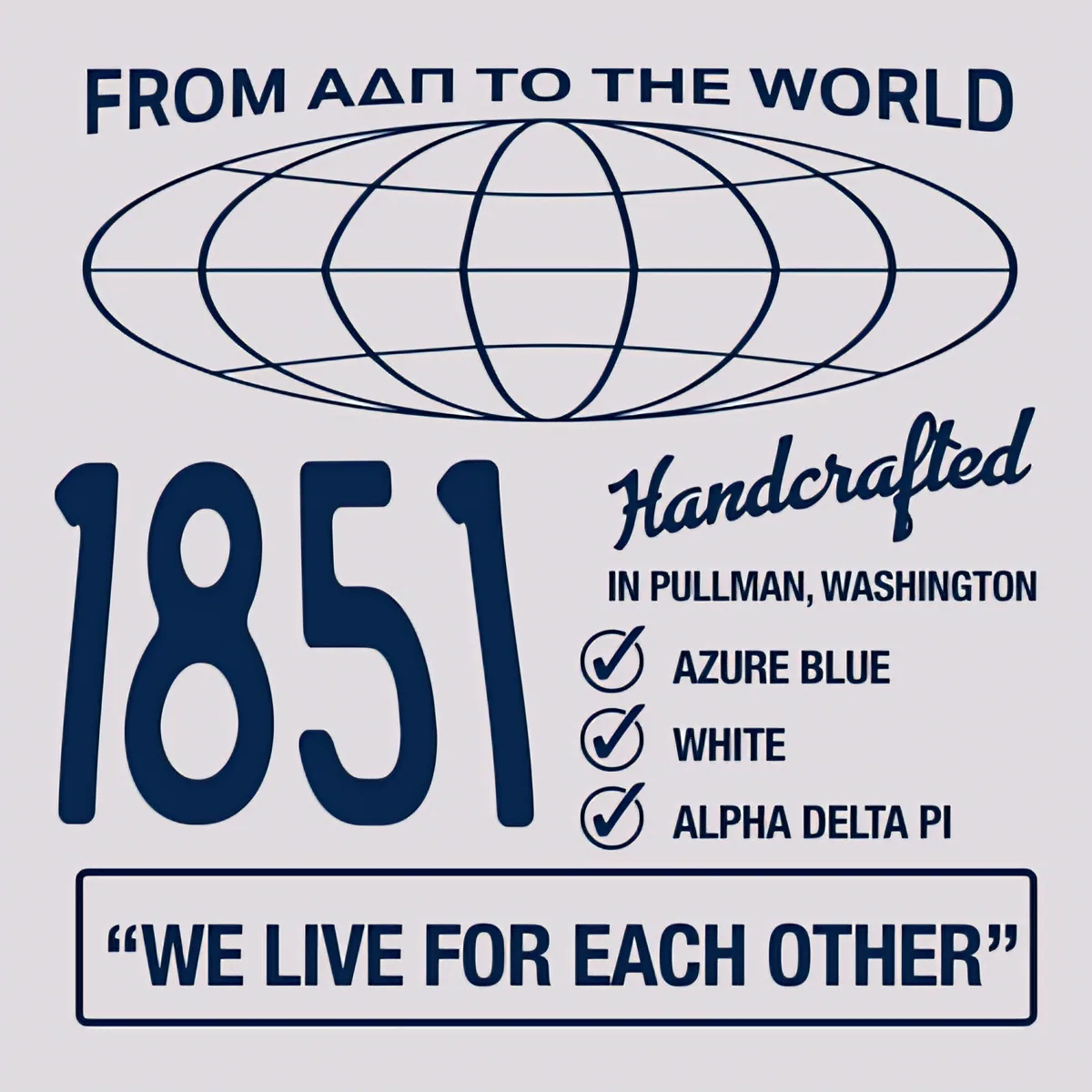 From ADPi To The World 1851, back