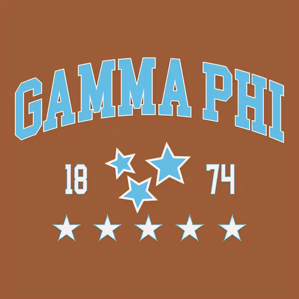 Gamma Phi 1874 Stars
