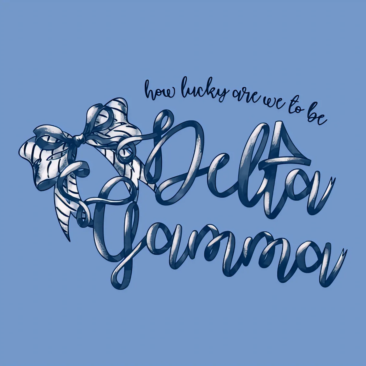 How Lucky Are We To Be Delta Gamma, front