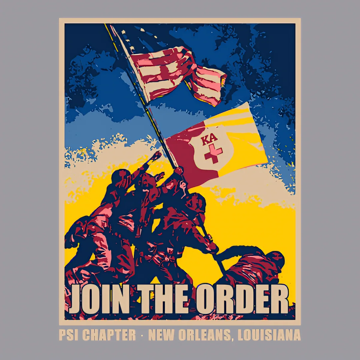 Kappa Alpha Order Join The Order, back