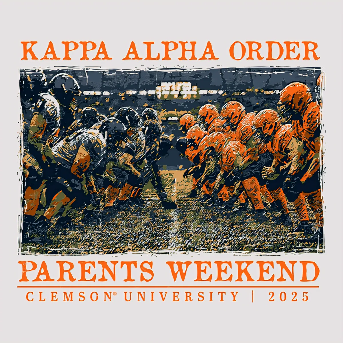 Kappa Alpha Order Parents Weekend Clemson, back