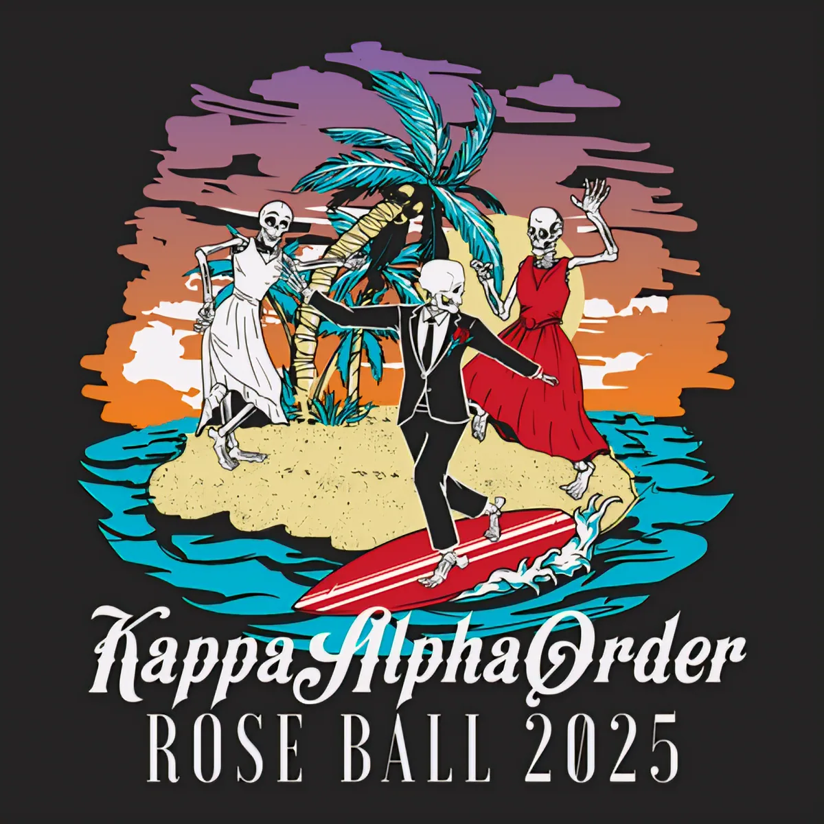Kappa Alpha Order Rose Ball 2025, back