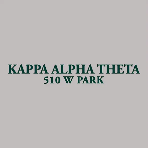Kappa Alpha Theta 510 W Park