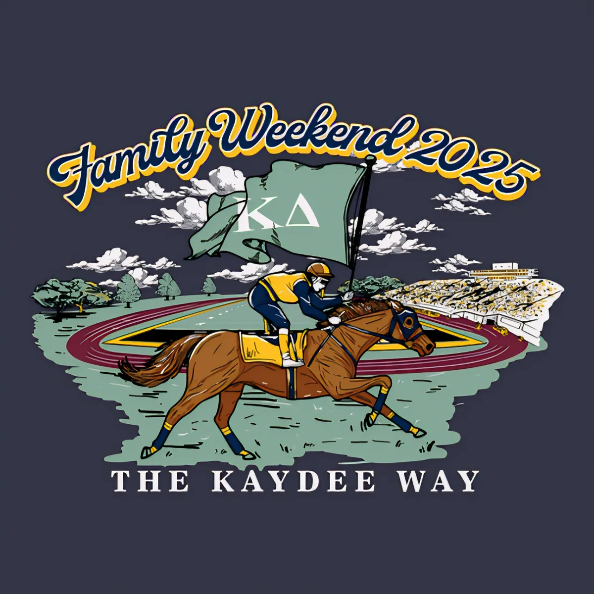 Kappa Delta Family Weekend 2025, back