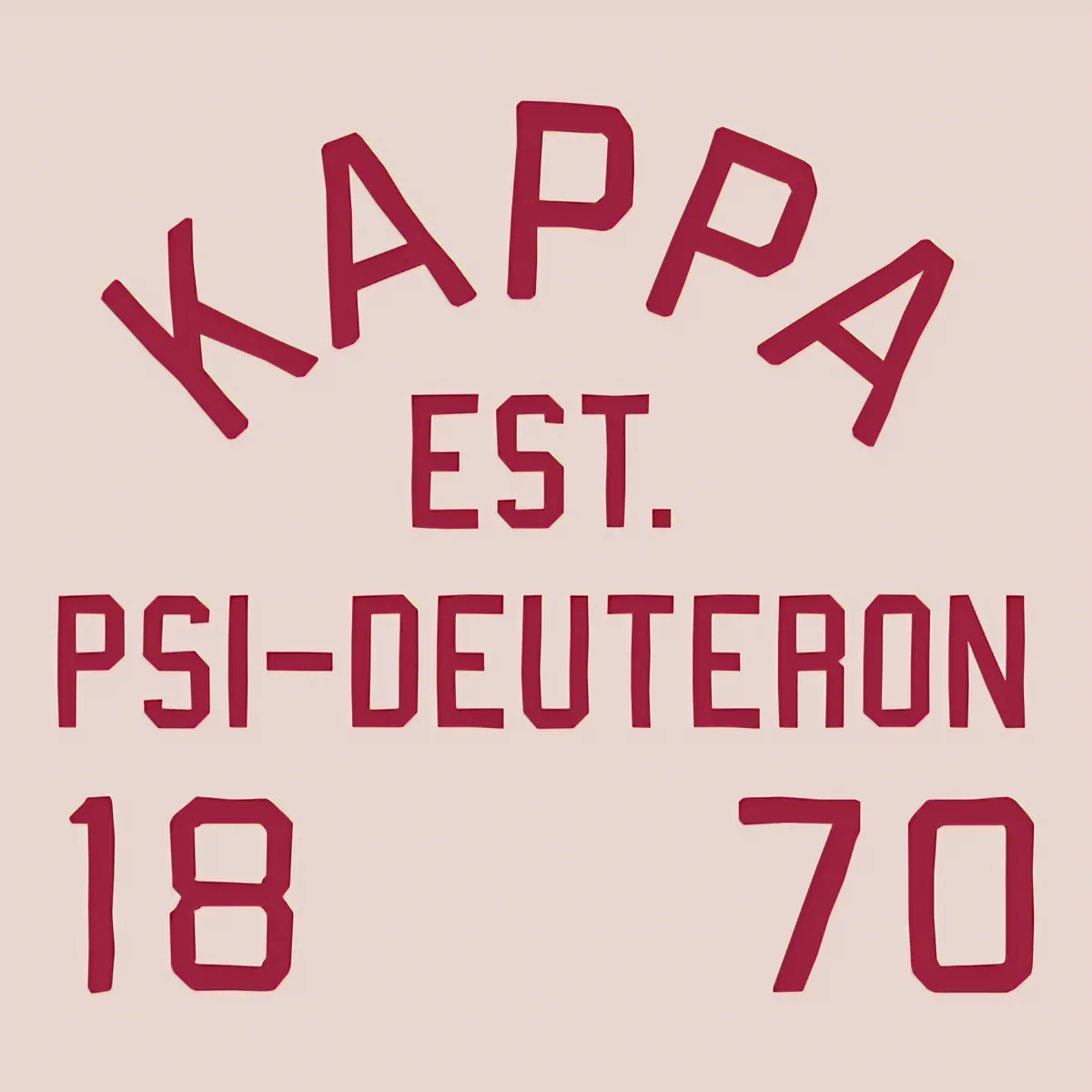 Kappa Est Psi-Deuteron 1870, front