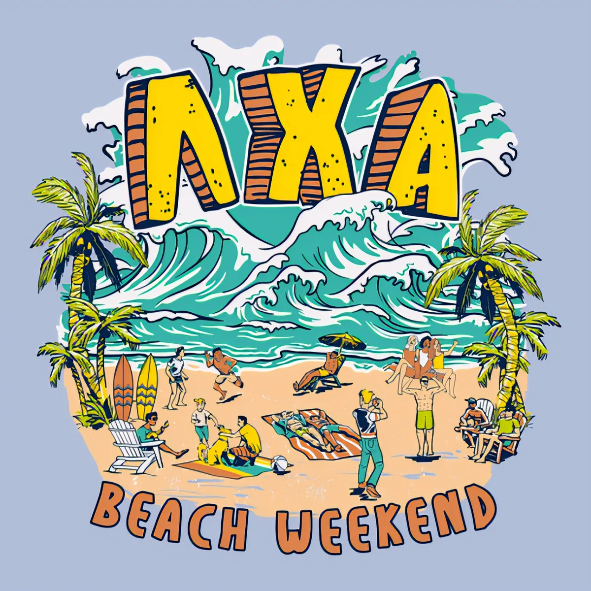 Lambda Chi Alpha Beach Weekend, back