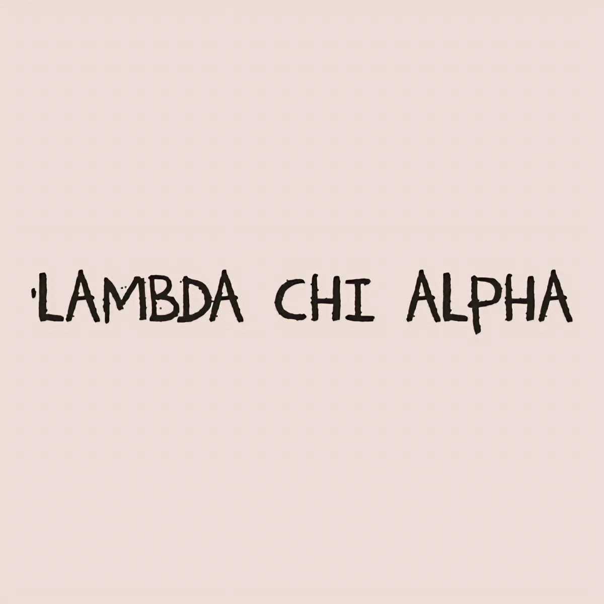 Lambda Chi Alpha Wordmark, front