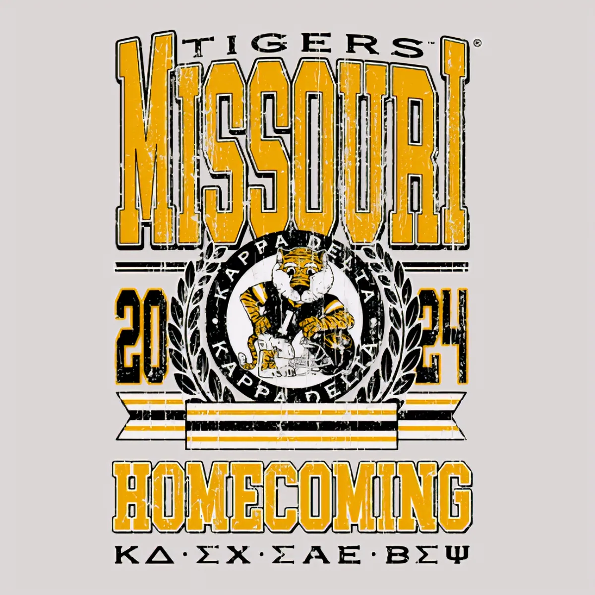 Missouri Tigers Homecoming 2024, front