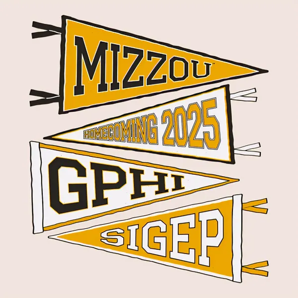 Mizzou Homecoming 2025 Pennants