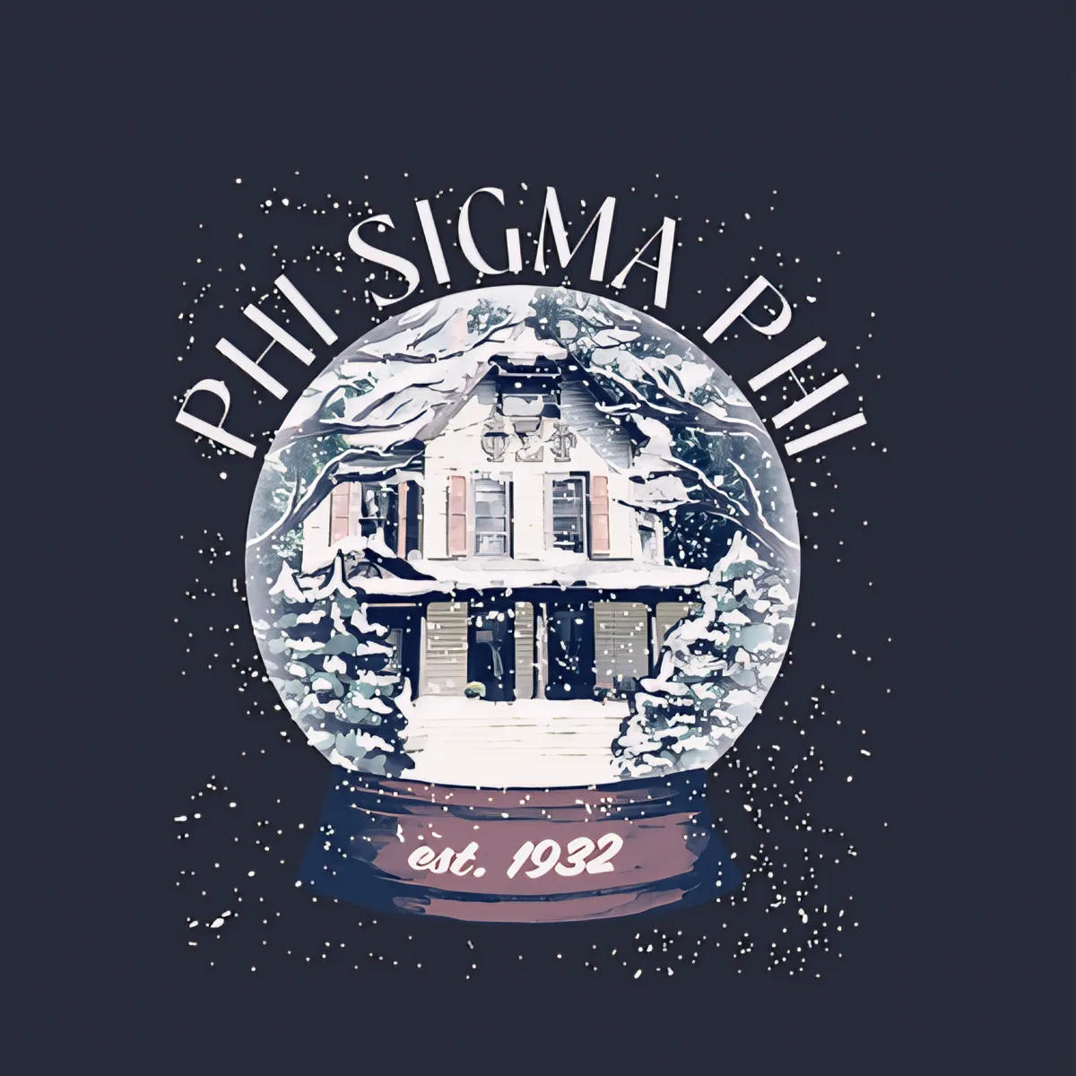 Phi Sigma Phi Snow Globe 1932, front