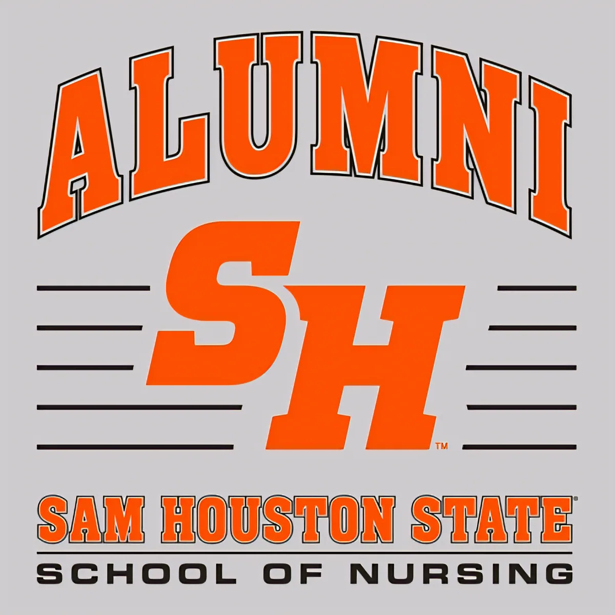 Sam Houston State Alumni Nursing, front