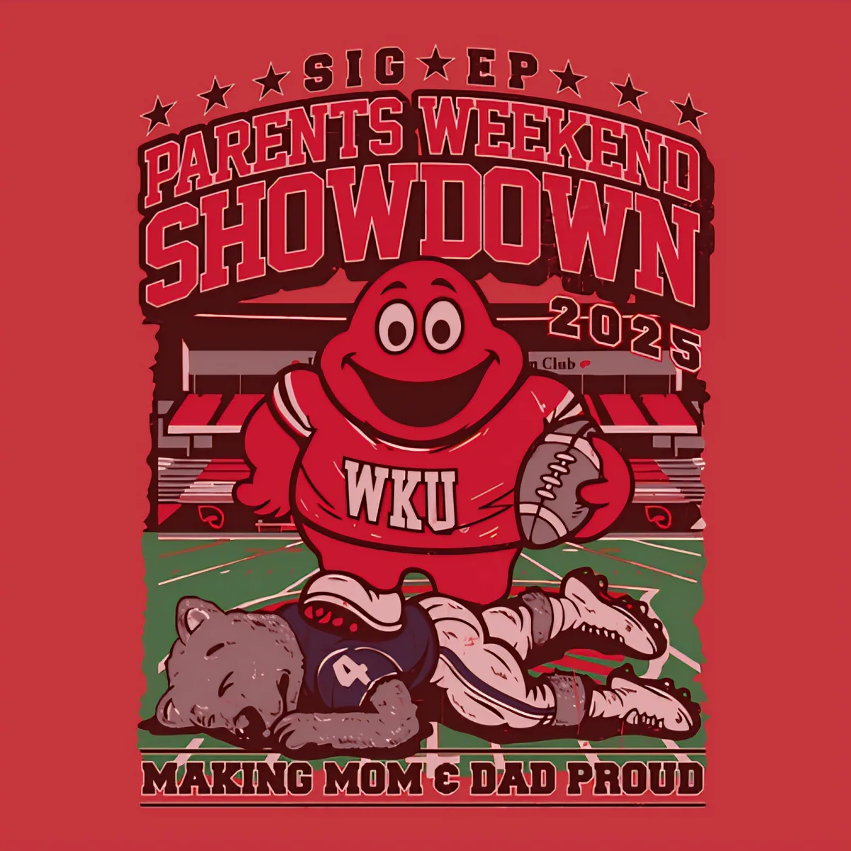 SigEp Parents Weekend Showdown WKU, back