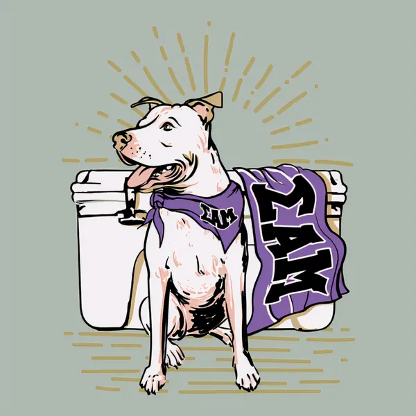Sigma Alpha Mu Dog Cooler