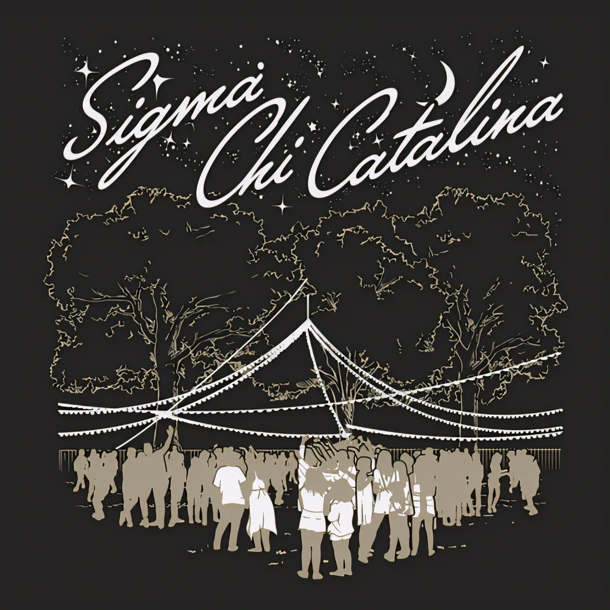Sigma Chi Catalina Script, back