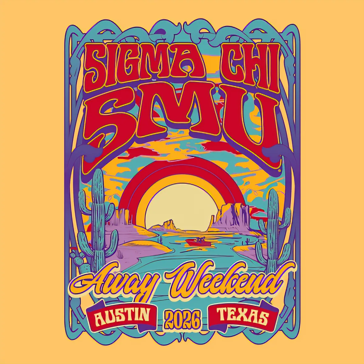 Sigma Chi SMU Away Weekend Austin, back