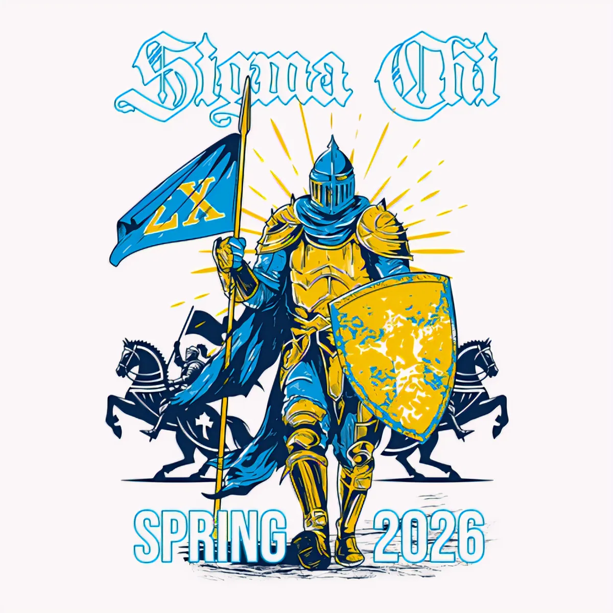 Sigma Chi Spring 2026 Knight, back