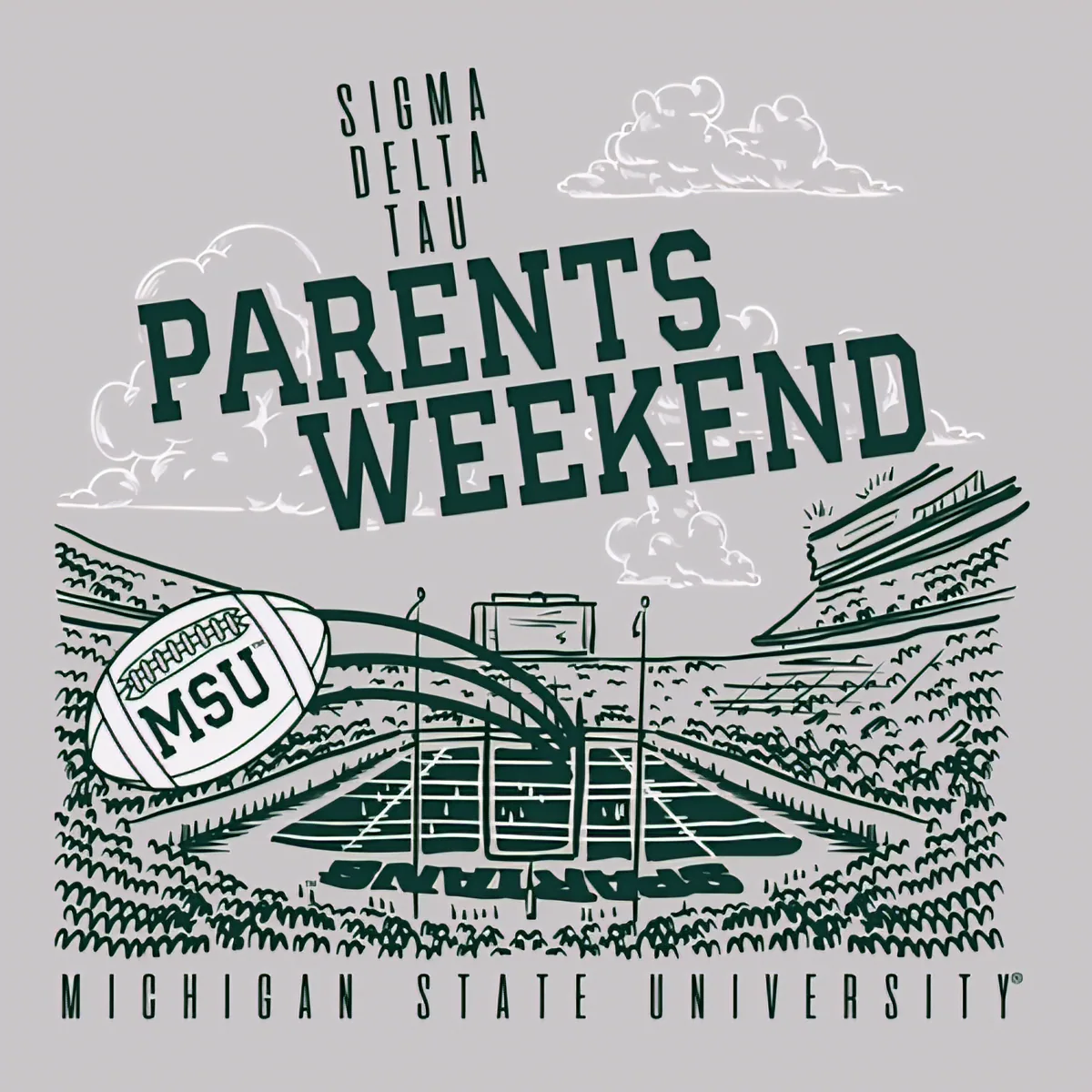 Sigma Delta Tau Parents Weekend Michigan State, back