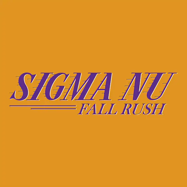 Sigma Nu Fall Rush