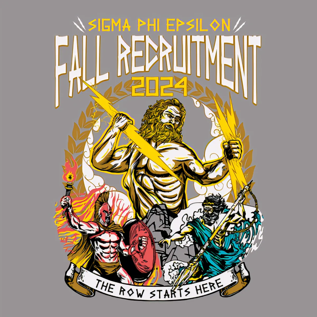Sigma Phi Epsilon Fall Recruitment 2024 Zeus, back