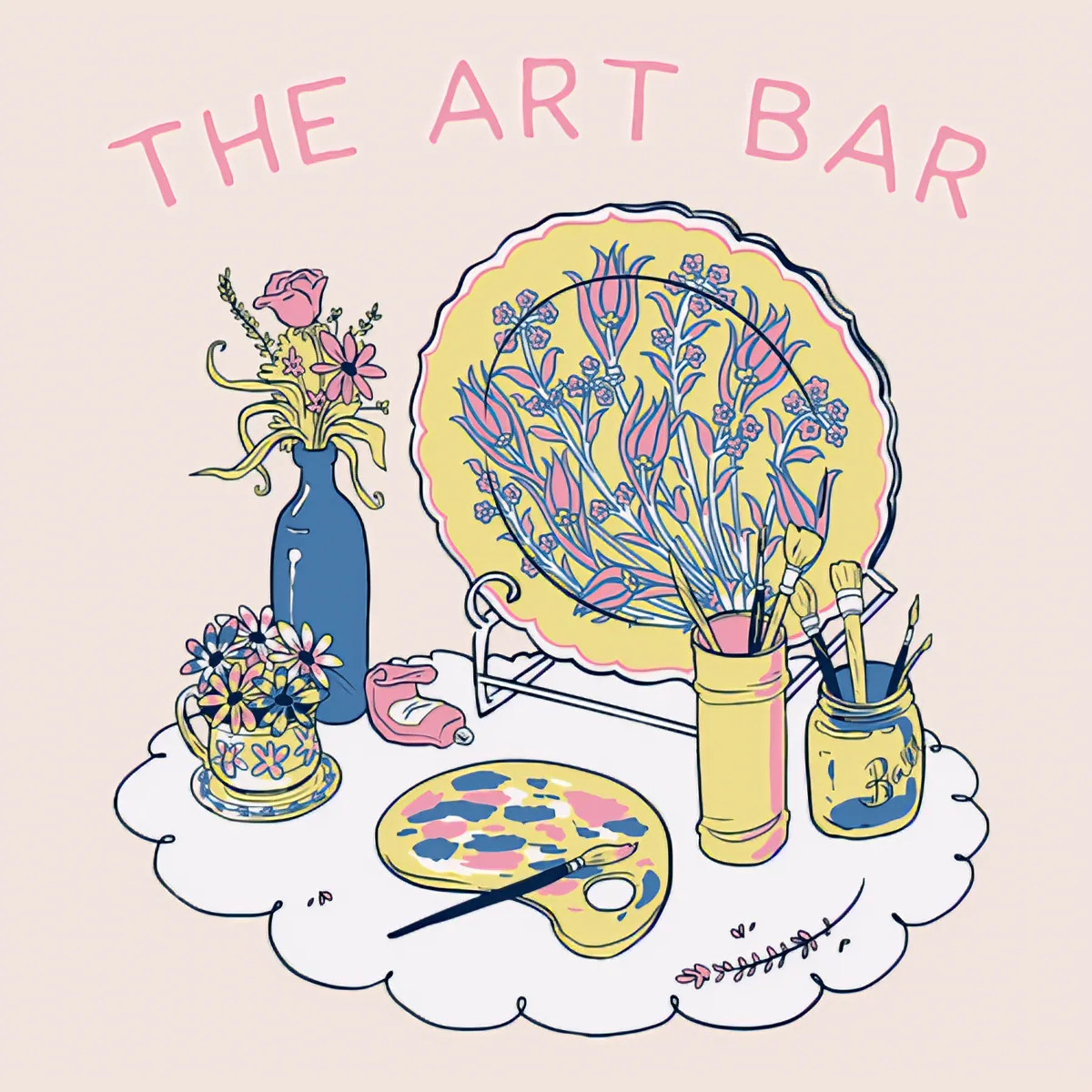 The Art Bar, back