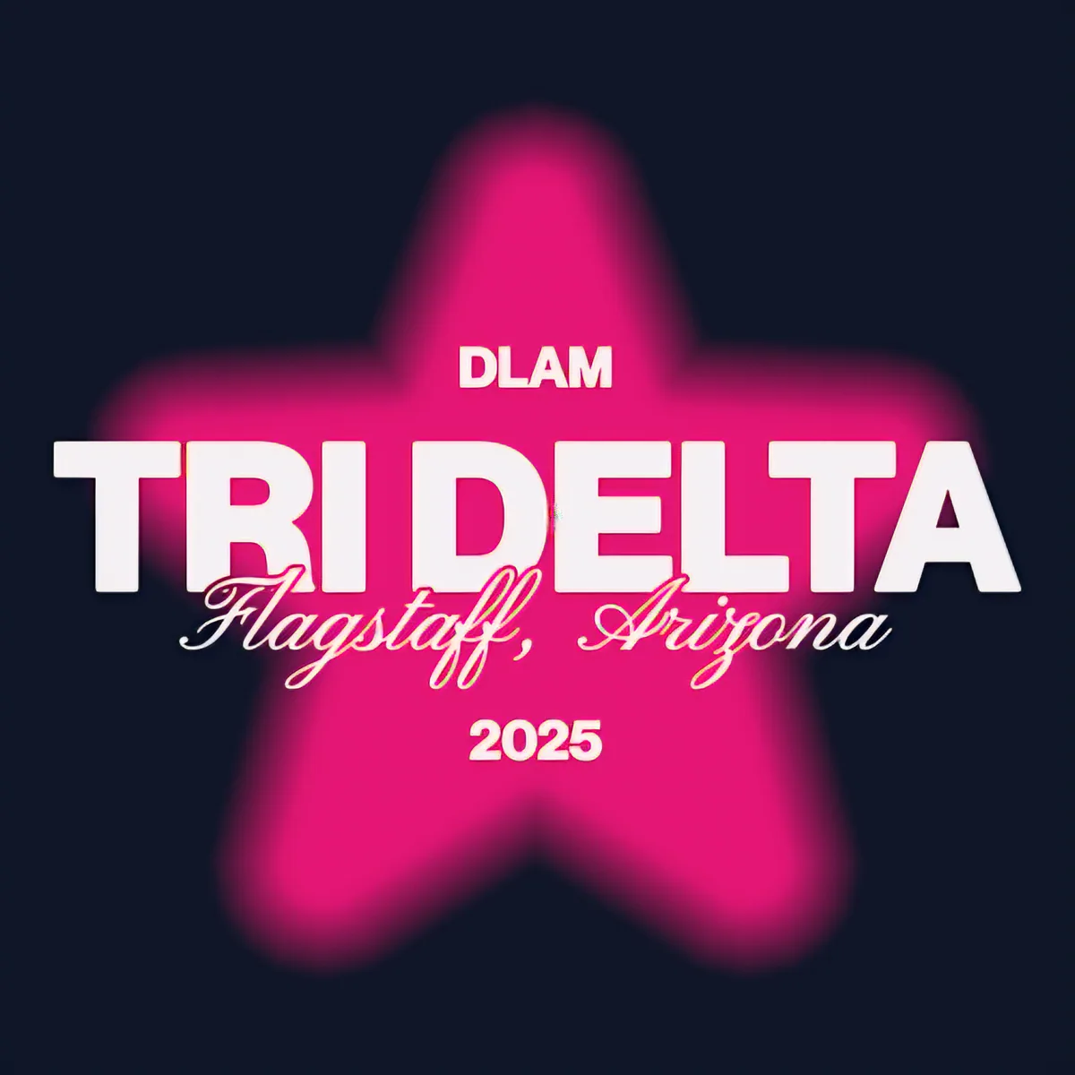 Tri Delta Flagstaff Arizona 2025, front