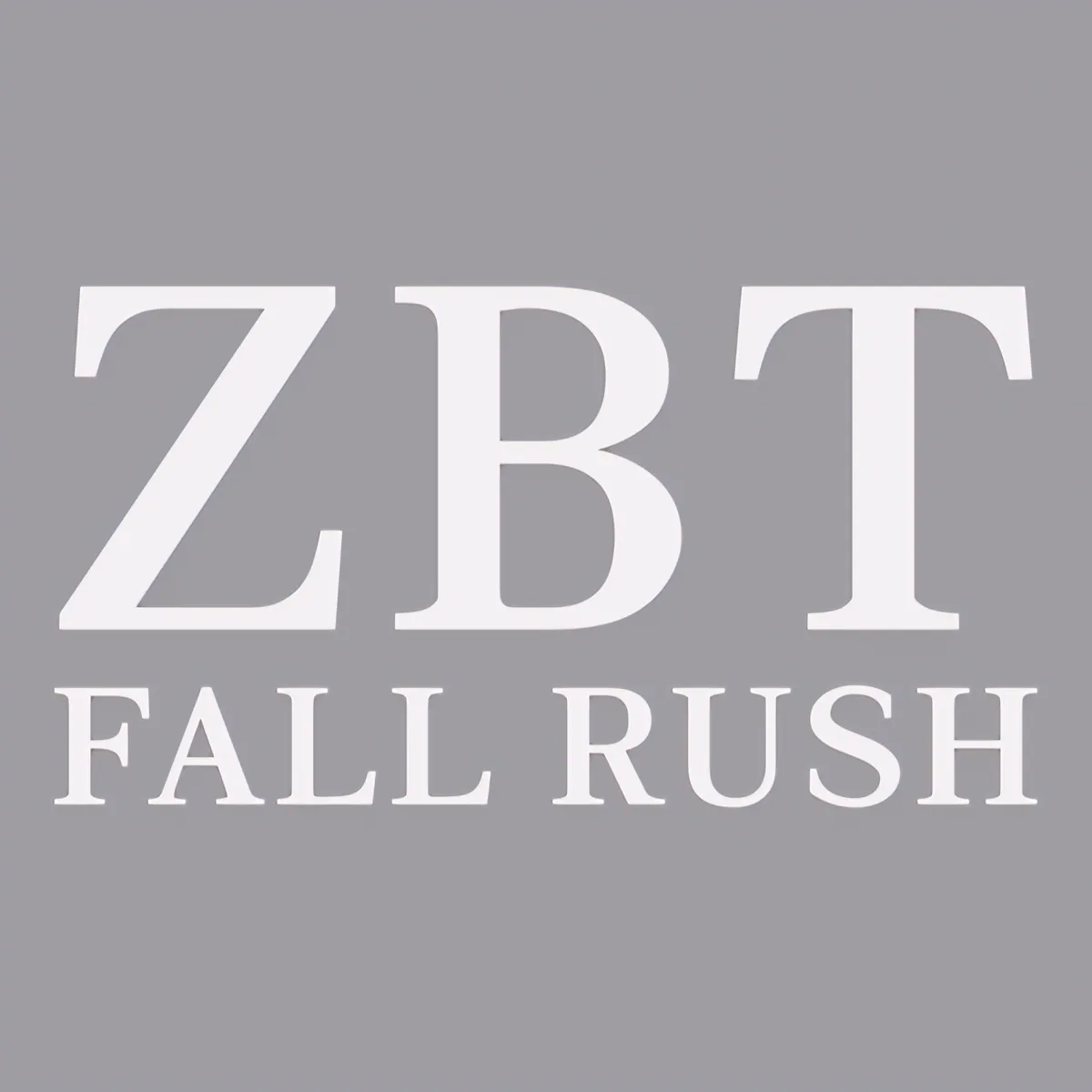 ZBT Fall Rush, front