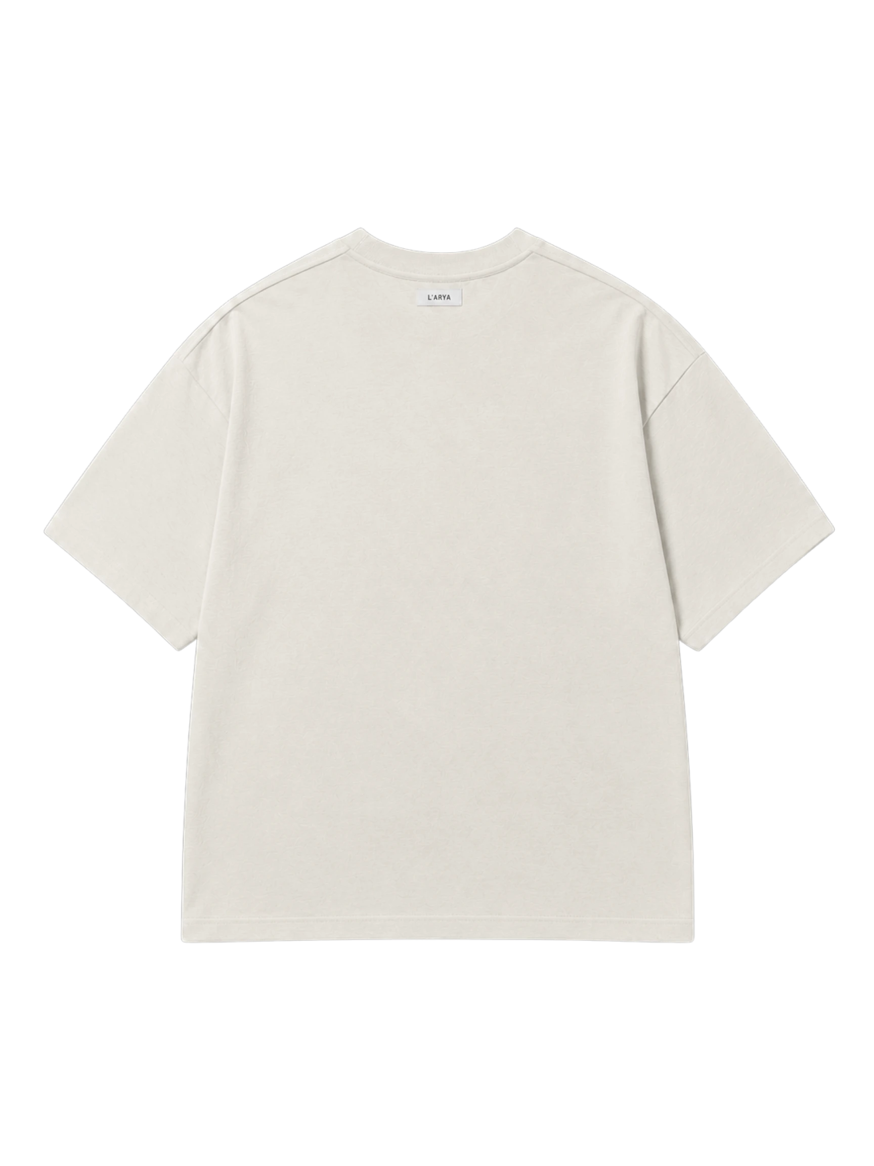 Heavyweight Box Tee in Porcelain Veil photo 2